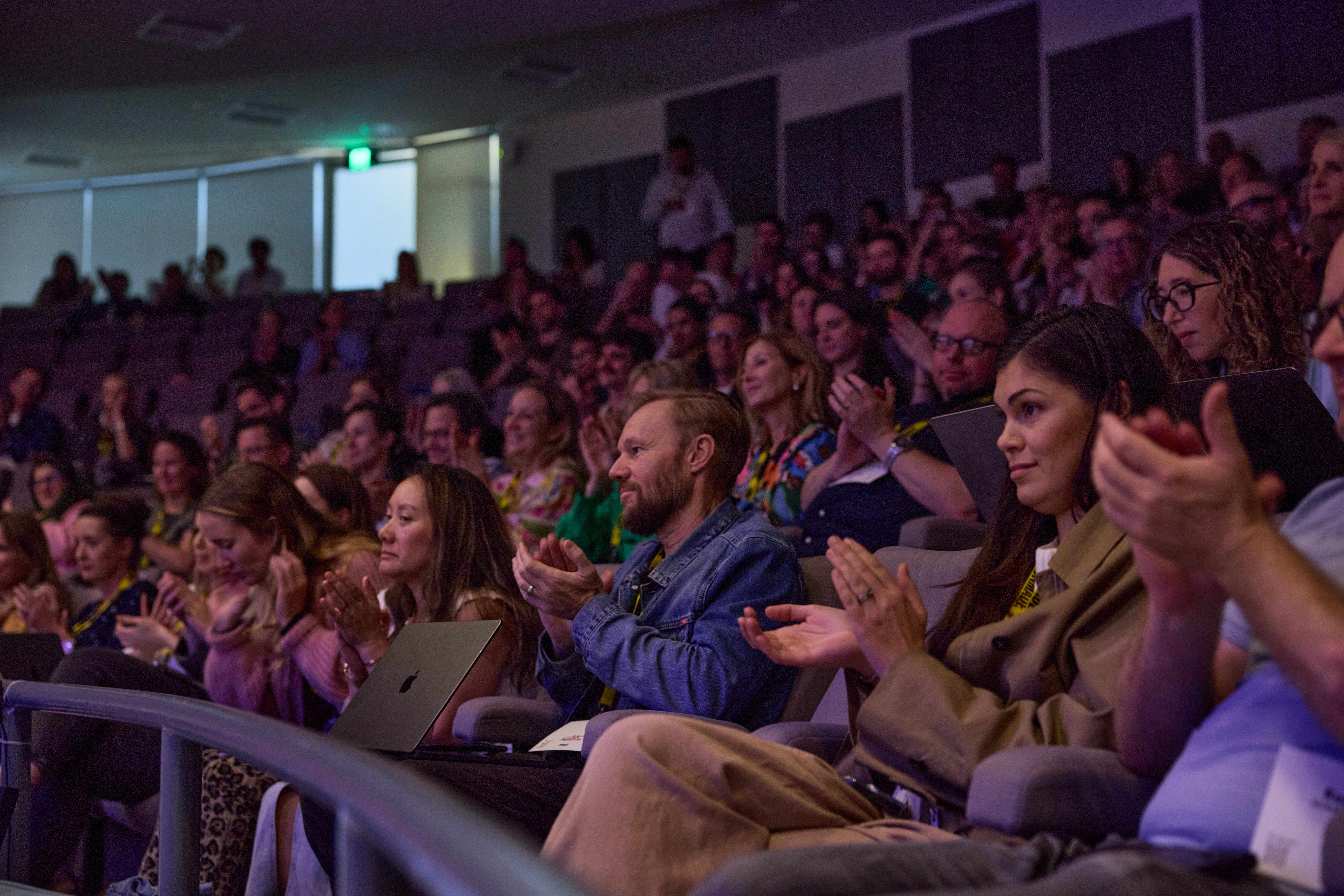 humain 2025 audience clapping